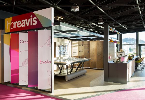 Messestand HB Reavis Mapic 2017, Cannes, Frankreich